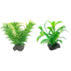 Rostliny TETRA DecoArt Plantastics XS zelené 6ks